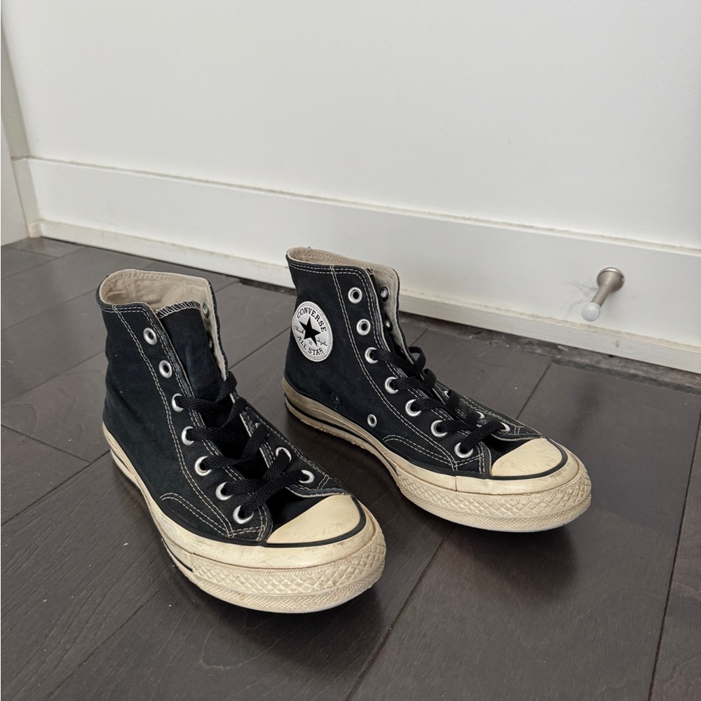 Converse Black Chuck 70 high tops